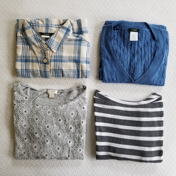 J. Crew Tops - J.Crew & Gap // Four Tops Bundle Lot in size XS